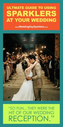 Top Rated Wedding Sparklers | Wedding Day Sparklers