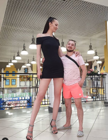 Share4all &raquo; Fitness &raquo; Meet with the World&#039;s Tallest Model Girl