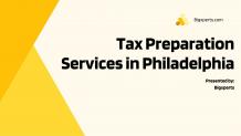 Tax Preparation Services in Philadelphia