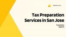 Tax Preparation Services in San Jose