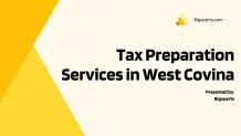 Tax Preparation Services in West Covina