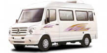 Tempo Traveller rent in Faridabad, Book tempo traveller at 14 Rs/km