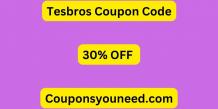 30% OFF Tesbros Coupon Code - May 2024 (*NEW*)