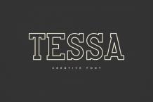 Tessa Font Download Free | DLFreeFont