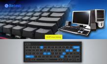 Test laptop keyboard, Test PC Keyboard