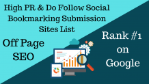 Top High PR USA Social Bookmarking Submission Sites List for 2019