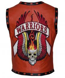 The Warriors Michael Beck Swan Leather Vest