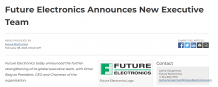 THE EDGE is the latest e-newsletter from Future Electronics