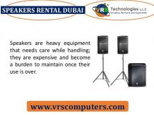 Things to be Concerned About While Choosing Speaker Rentals Dubai