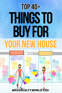 40+ Things To Buy For Your First House