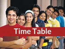 TS Intermediate Time Table 2019- Telangana Board 12th Time Table