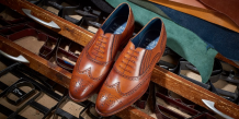 Timothy - Men's Handmade Leather Brogue Shoe By Barker