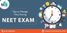 Tips to Manage Time during NEET Exam | MC2 Academy