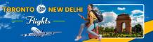 Book Online Toronto to New Delhi Flights With ExploreMyFlight