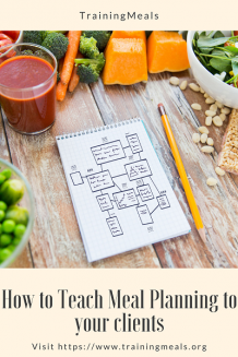 Meal plans for health coach