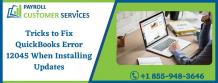 Get the Perfect Tricks to Resolve the QuickBooks error 12045 