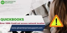 Fix QuickBooks Error 1606: Could Not Access Network Location