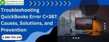 Troubleshooting QuickBooks Error C=387: Causes, Solutions, and Prevention