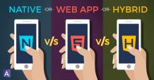 Different Types of Mobile Apps - Native, Hybrid and Web Apps 