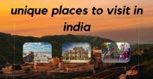 unique places to visit in india