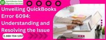 Unveiling QuickBooks Error 6094: Understanding and Resolving the Issue