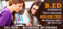 B.Ed Online Admission 2022-2023 MDU Rohtak CRSU Jind Kurukshetra.