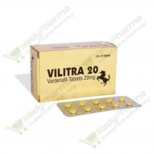 Buy Vilitra 20mg Online, Cheap Vardenafil 20 mg Tablets  | Medypharma