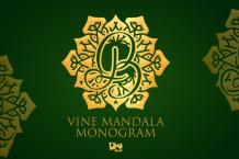 Vine Mandala Monogram Font Free Download OTF TTF | DLFreeFont