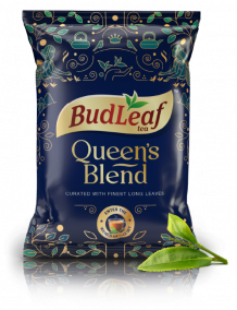 Queen&#039;s Blend - a perfect blend of long leaves &amp; CTC tea from BudLeaf