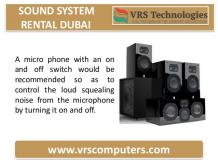 VRS Technologies LLC Offers System Rental In Dubai
