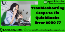 Troubleshooting Steps to Fix QuickBooks Error 6000 77