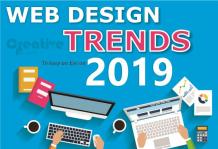 web Design Trends to Watch in 2019 - Creative Encode Technologies | Web Design and Development