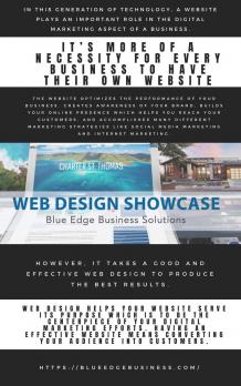 Web Design Showcase Blue Edge Business Solution