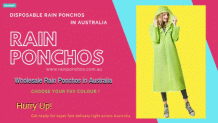 Wholesale Rain Ponchos Australia