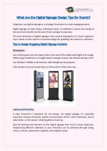 Digital Signage Rental Dubai