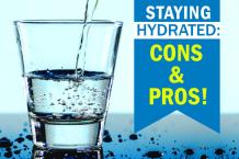 What is the best time to drink water - Staying hydrated: Cons &amp; Pros!