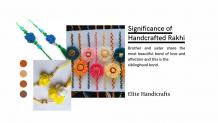 What is the Significance of Handcrafted Rakhi?