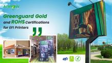 Greenguard Gold and ROHS Certifications for EFI Printers