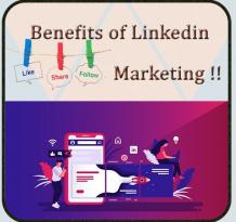 Benefits of Linkedin marketing to grow your business brand