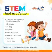 MindzQ Summer Camp 2023 is a fun and educational experience for children of all ages. Our unique summer programs will allow children to learn new skills, have fun, and explore their interests in a safe and secure environment. Enroll your child today for a well-rounded summer experience!