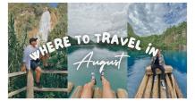 where to travel in august 