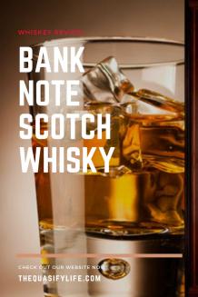 Whiskey Review: Bank Note Scotch Whisky