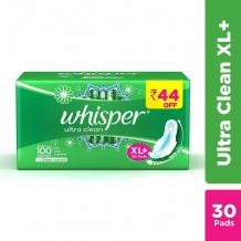 Whisper Ultra Clean (XL+30Pads) & BiggBull