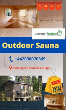 Outdoor Sauna for Sale