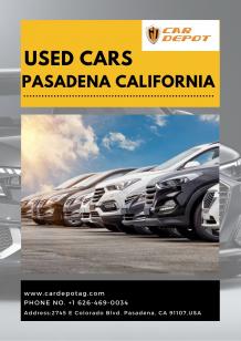 Used Cars Pasadena California