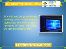 Why are People Opting for LED Video Wall Rentals in Dubai?