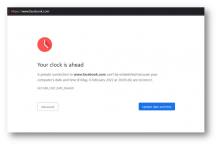 Why Google Chrome Reports “Your Clock is Ahead” Error