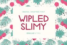 Wipled Slimy Font