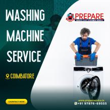Get Your Washing Machine Running Smoothly with Prepareservice in Coimbatore