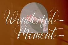 Wonderful Moment Font Free Download OTF TTF | DLFreeFont